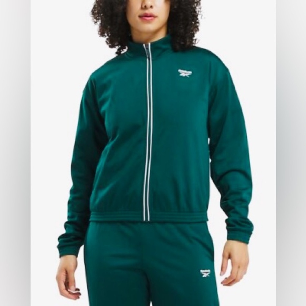 Reebok Teal Zip-Up Jacket